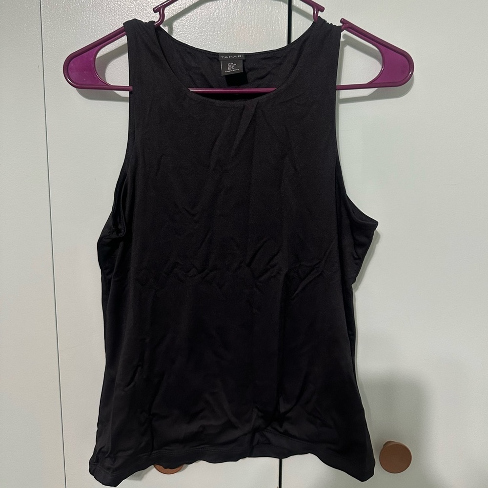 Tahari sleeveless top